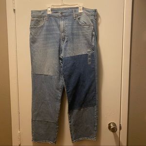 Gap Cheeky Straight High Rise Mom Jeans SZ 16/33